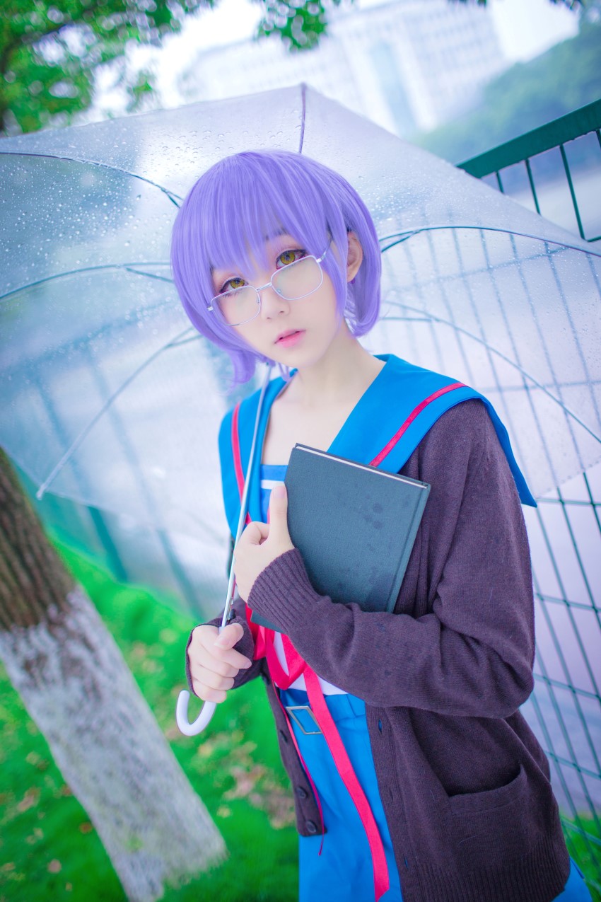 浅野菌子 凉宫春日的忧郁 长门有希 [9P/36MB]