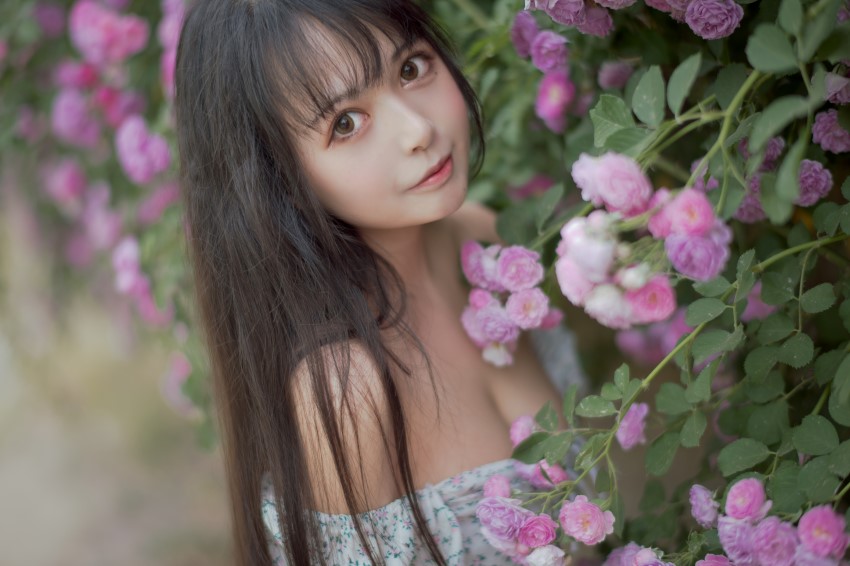 [喵糖映画]VOL.338 蔷薇少女 [24P/267MB]