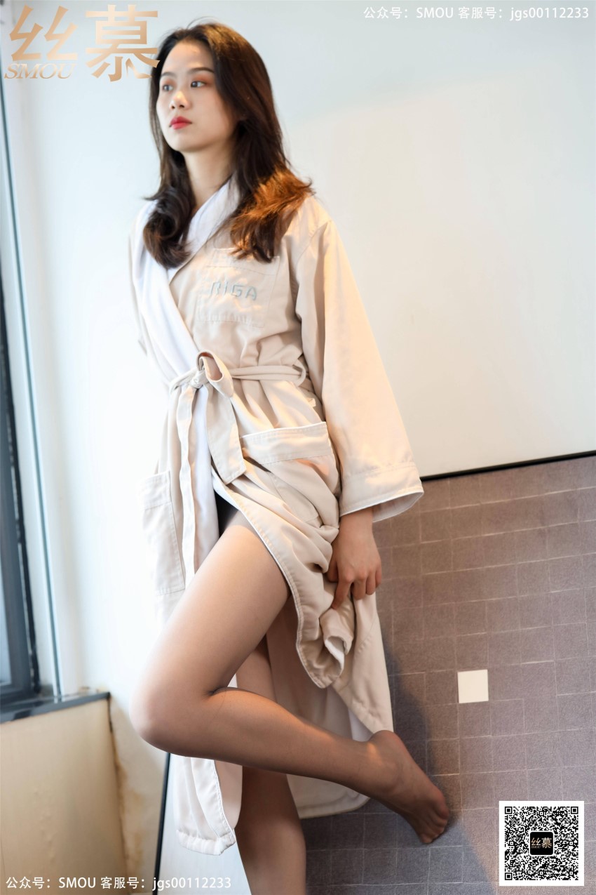 丝慕写真 SM424 天天一元 芝芝《BONAS灰色薄款袜》[59P/114MB]