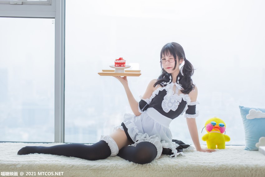 [喵糖映画]VOL.352 女仆女友 [22P/186MB]