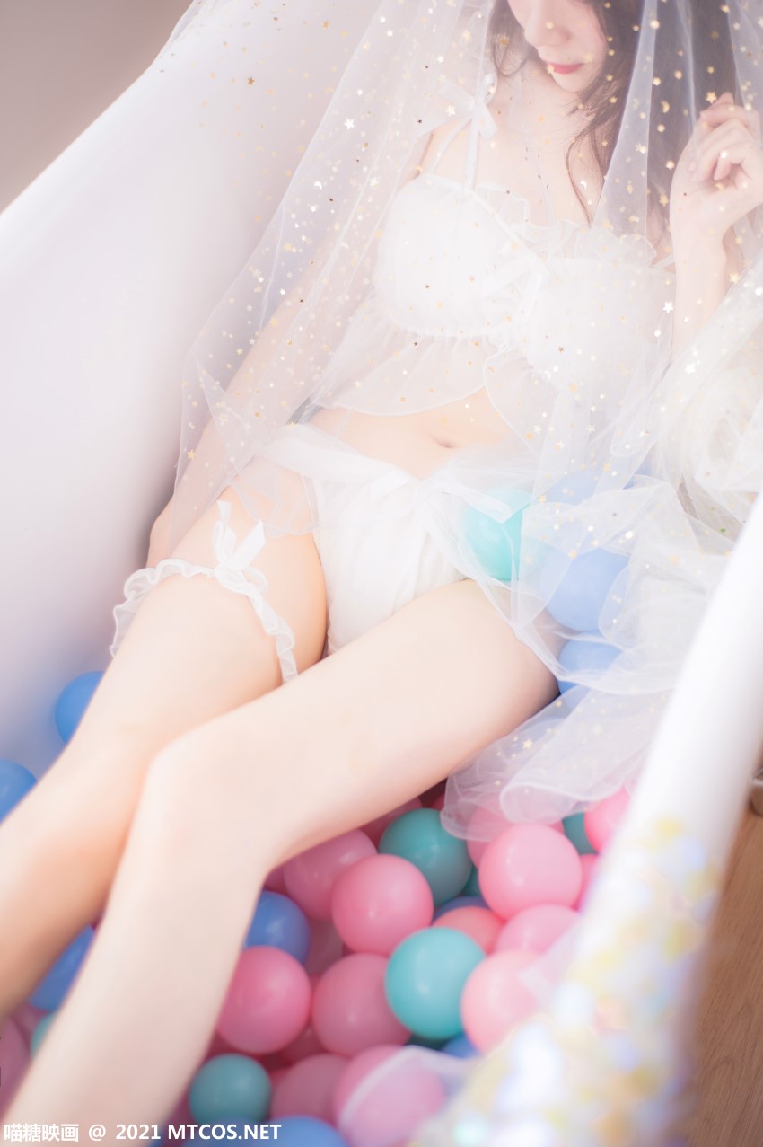 [喵糖映画]VOL.351 泡泡粉裙 [22P/99.5MB]