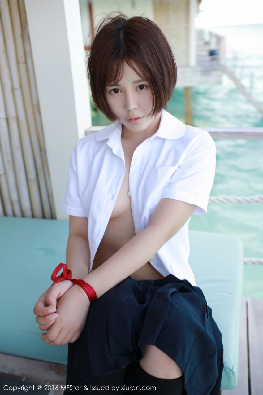 [MFStar模范学院]2016.05.18 VOL.057 Evelyn艾莉 [50P/175M]