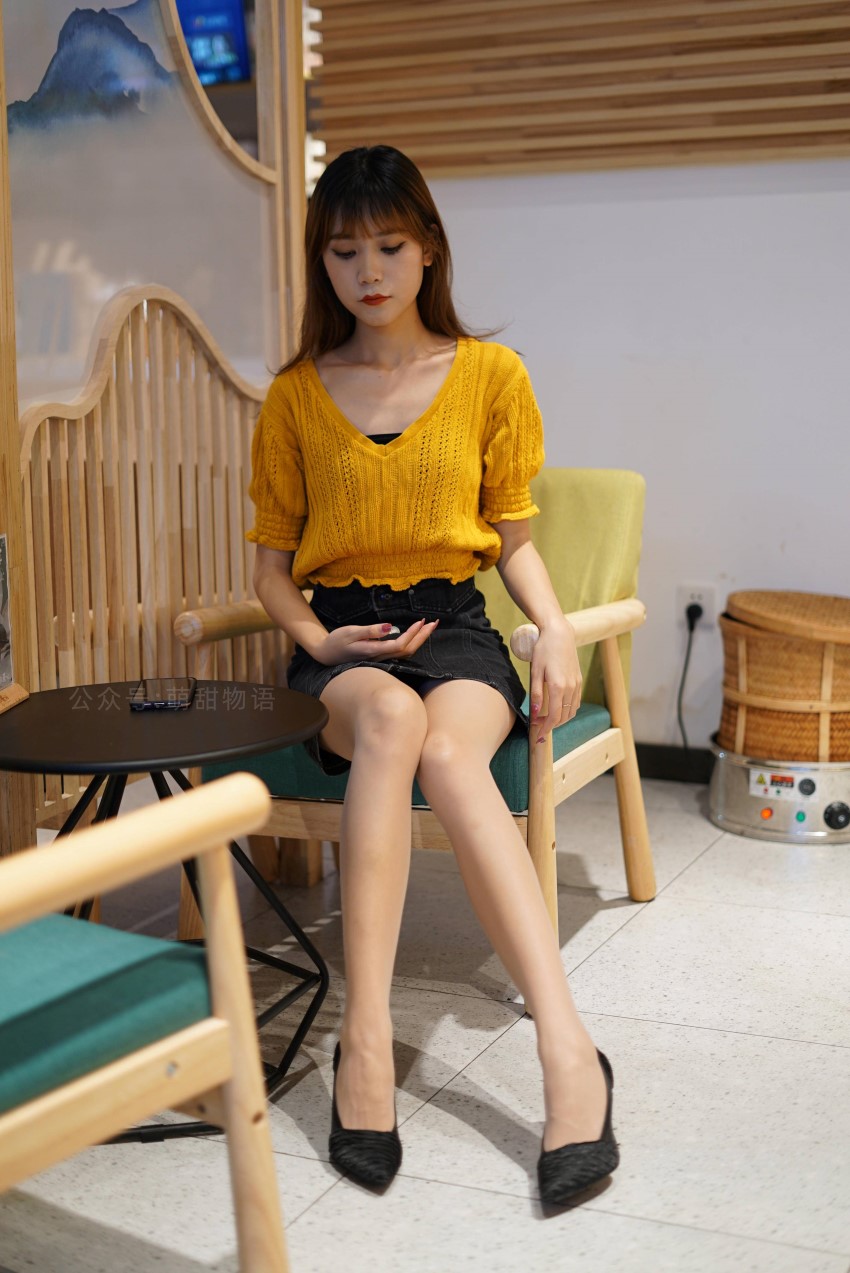 [萌甜物语]XM105《金麦色针织衫-琪琪》[97P/1V/204MB]