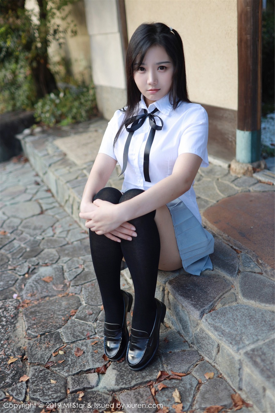 [MFStar模范学院]MF20190524VOL0193 2019.05.24 VOL.193 JK制服小清新 徐微微mia[40+1P/82.8M]