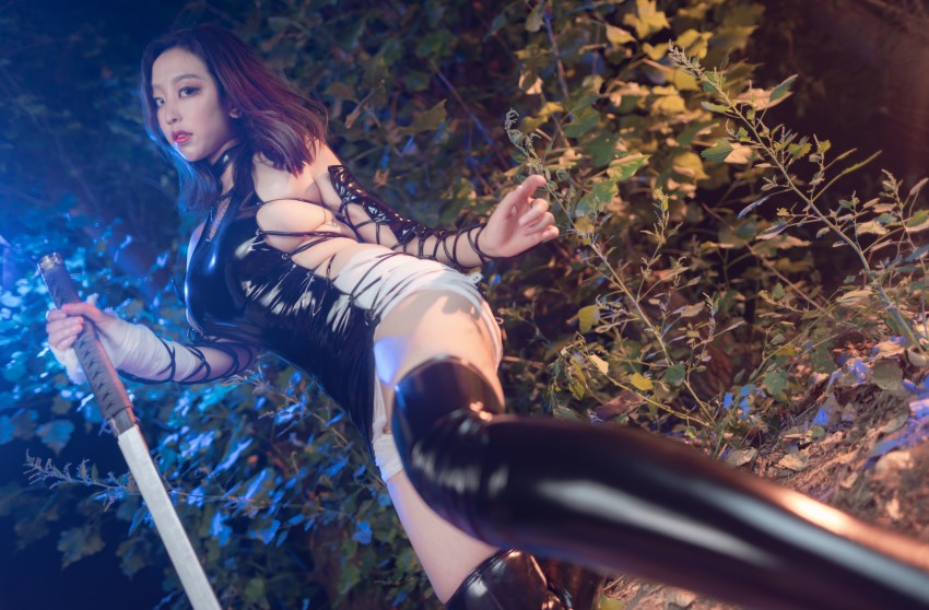 穆零Mu0 - 漆皮忍者 [32P/1V/61MB]