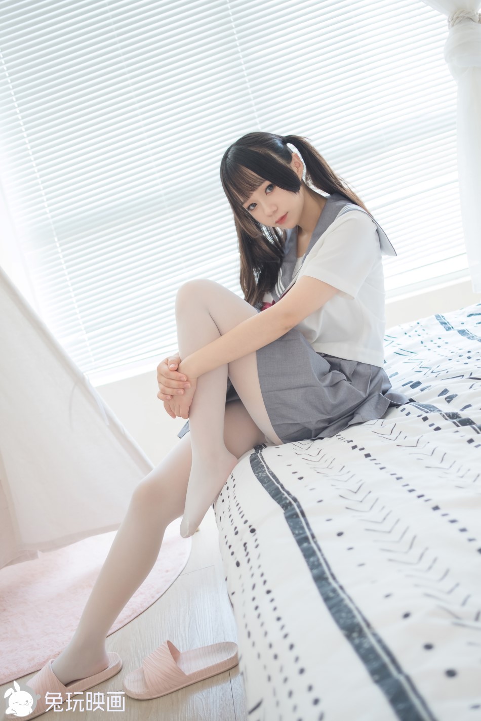 兔玩映画 C41.006 妹妹的可爱白丝 [45P/470MB]