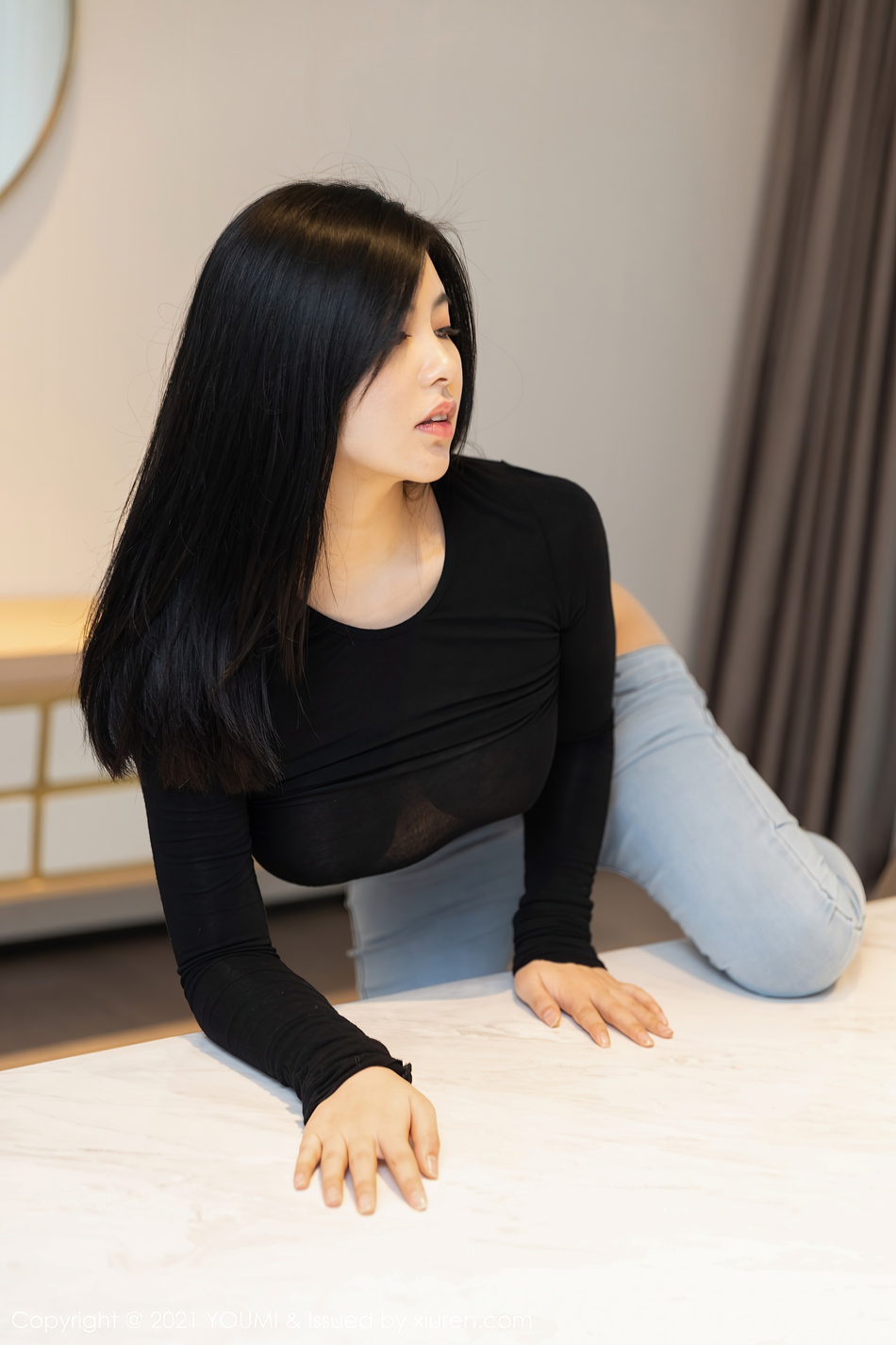 [YouMi尤蜜荟]2021.01.21 VOL.591 娜露Selena[50+1P/461MB]