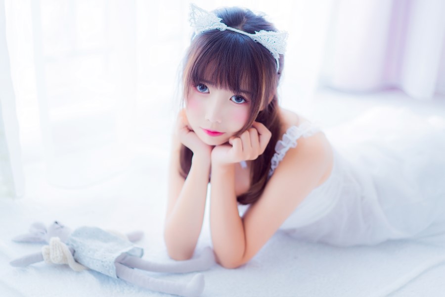 [喵糖映画]VOL.415 白裙少女 [30P/748MB]