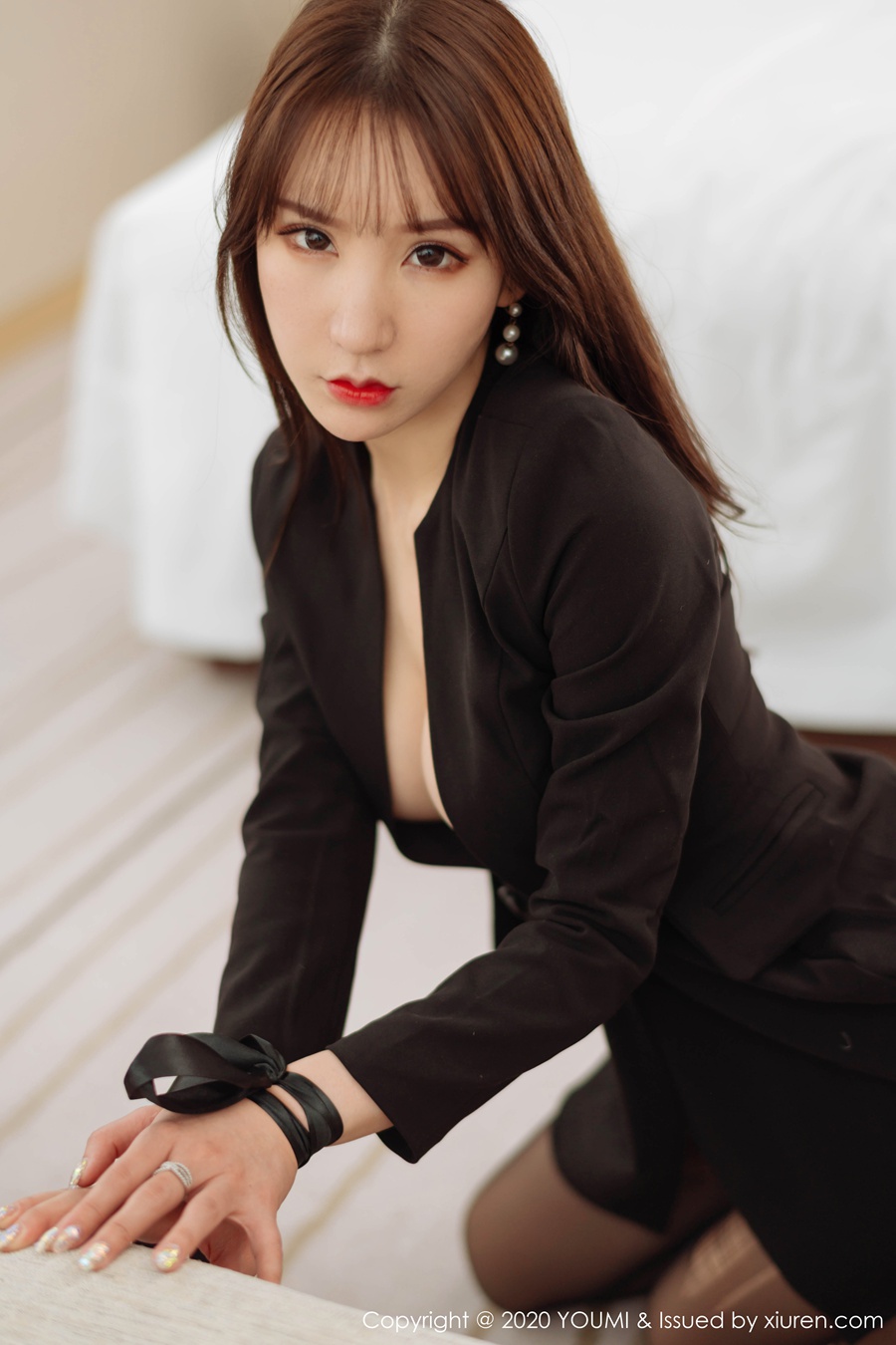 [HuaYang花漾show]HYG20200403VOL0234 2020.04.03 VOL.234 豹纹蕾丝内衣 周于希Sandy[95+1P/173M]
