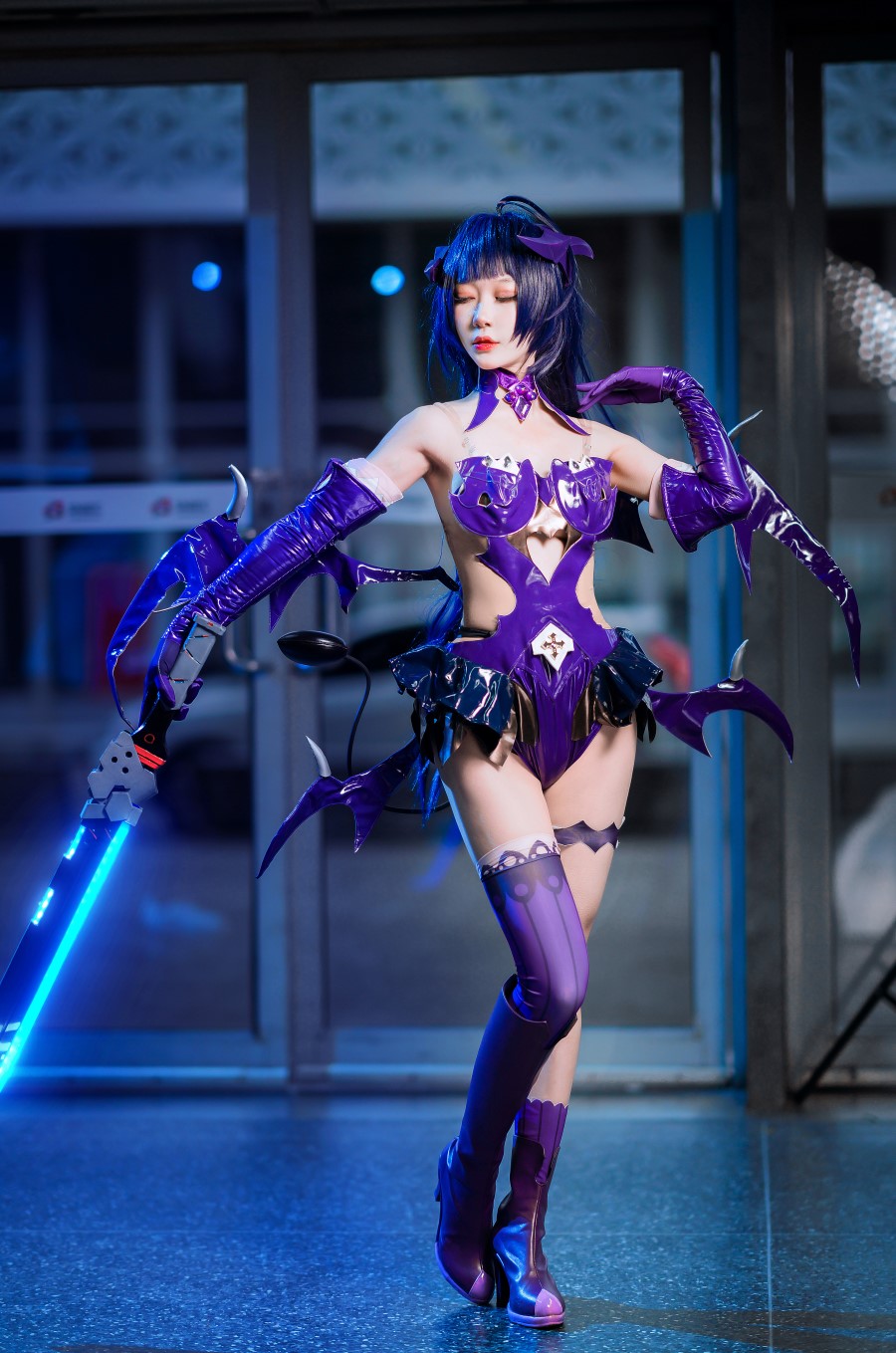 阿包也是兔娘 - 魅魔芽衣恶魔[11P/255MB]