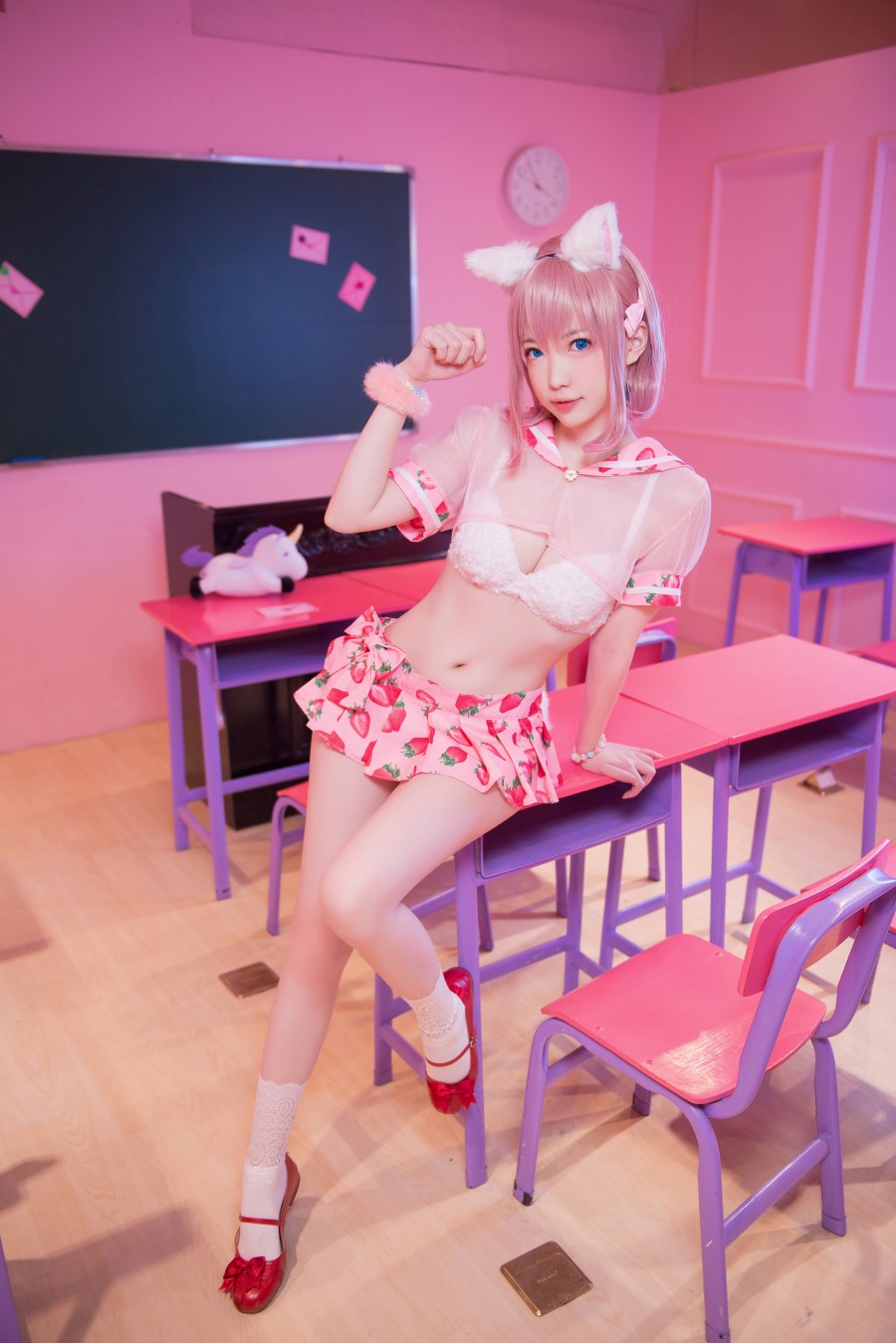 妖少you1  -   草莓蛋糕猫 [11P/28MB]