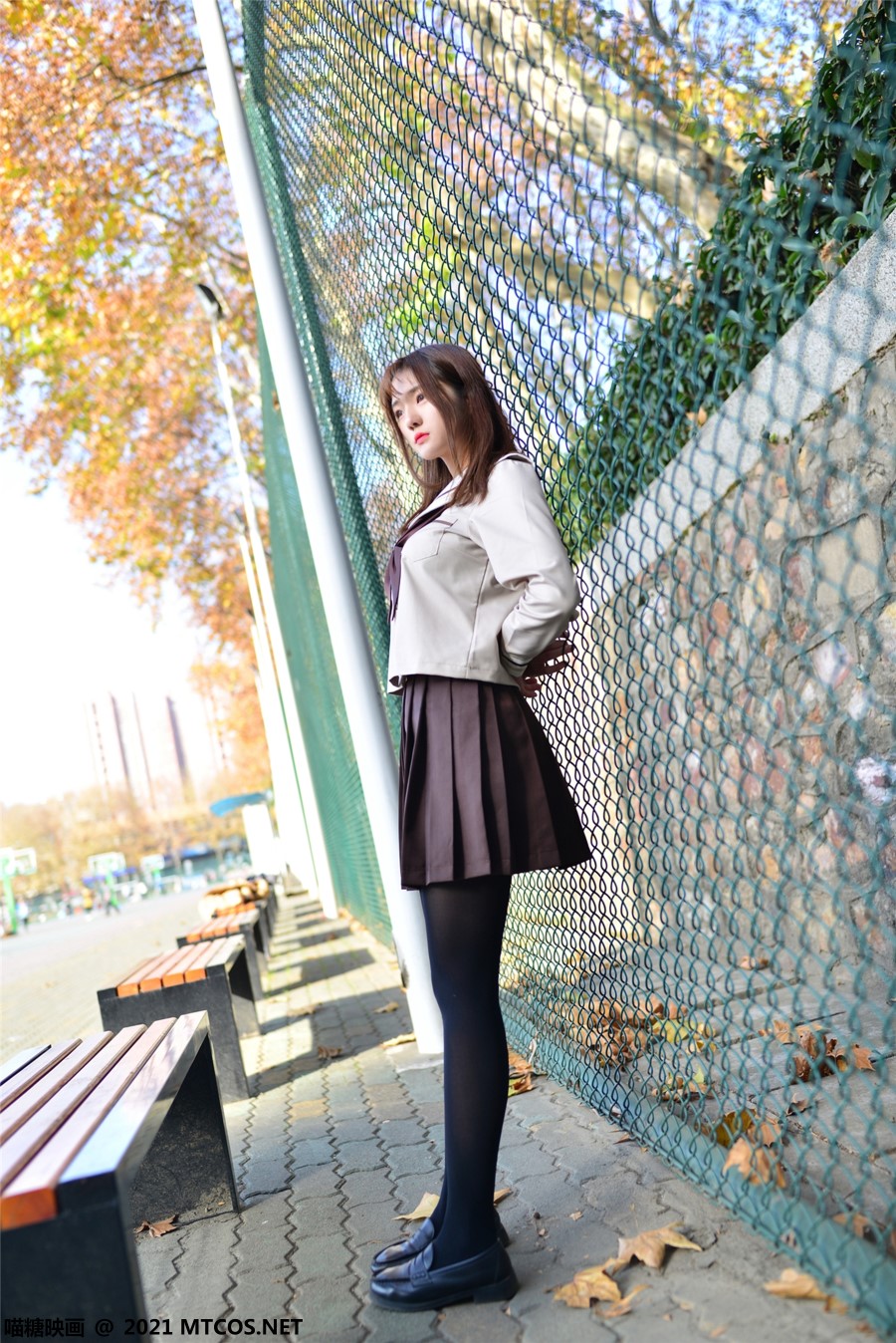 [喵糖映画]VOL.426 校园JK学妹 [32P/756MB]