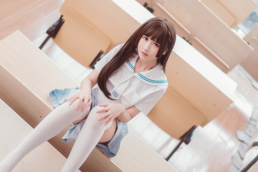 [喵糖映画]VOL.430 教室JK [32P/319MB]