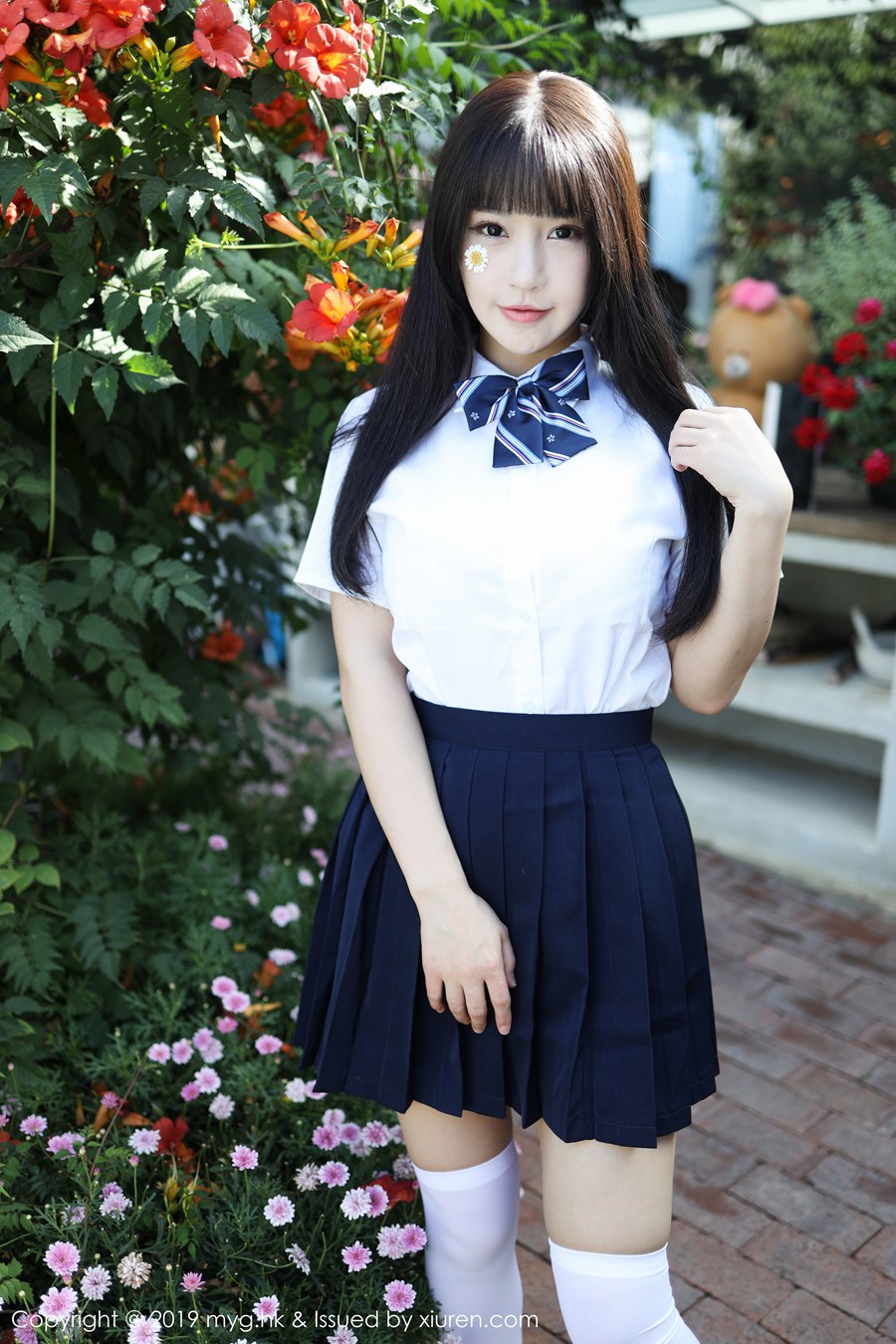 [MyGirl美媛馆]MYG20191009VOL0394 2019.10.09 VOL.394 清纯不失性感魅力 Flower朱可儿[54+1P/177M]