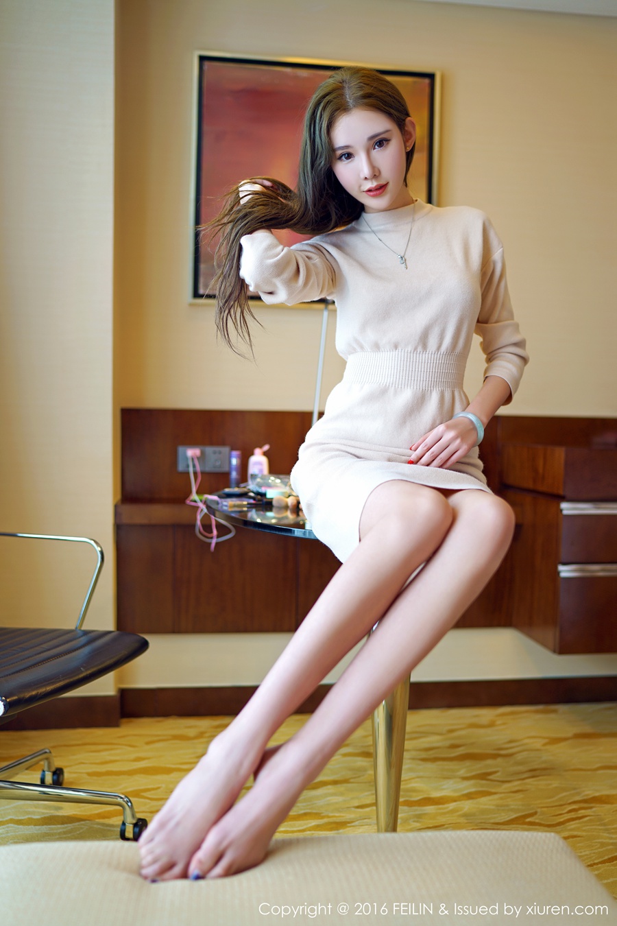 [FEILIN嗲囡囡]FL20161021VOL0059 2016.10.21 VOL.059 萌琪琪Irene[41+1P/143M]