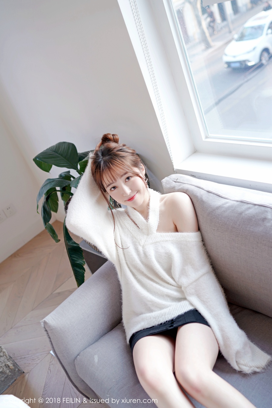 [FEILIN嗲囡囡]FL20180417VOL0132 2018.04.17 VOL.132 yumi黄奕清[40+1P/94M]