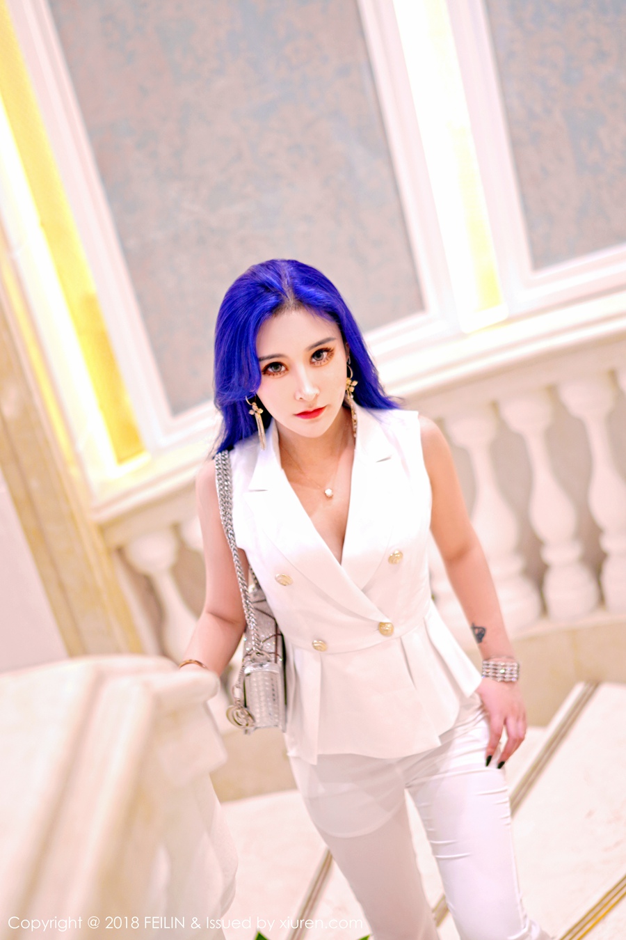 [FEILIN嗲囡囡]FL20180823VOL0159 2018.08.23 VOL.159 喵莫儿[38+1P/130M]