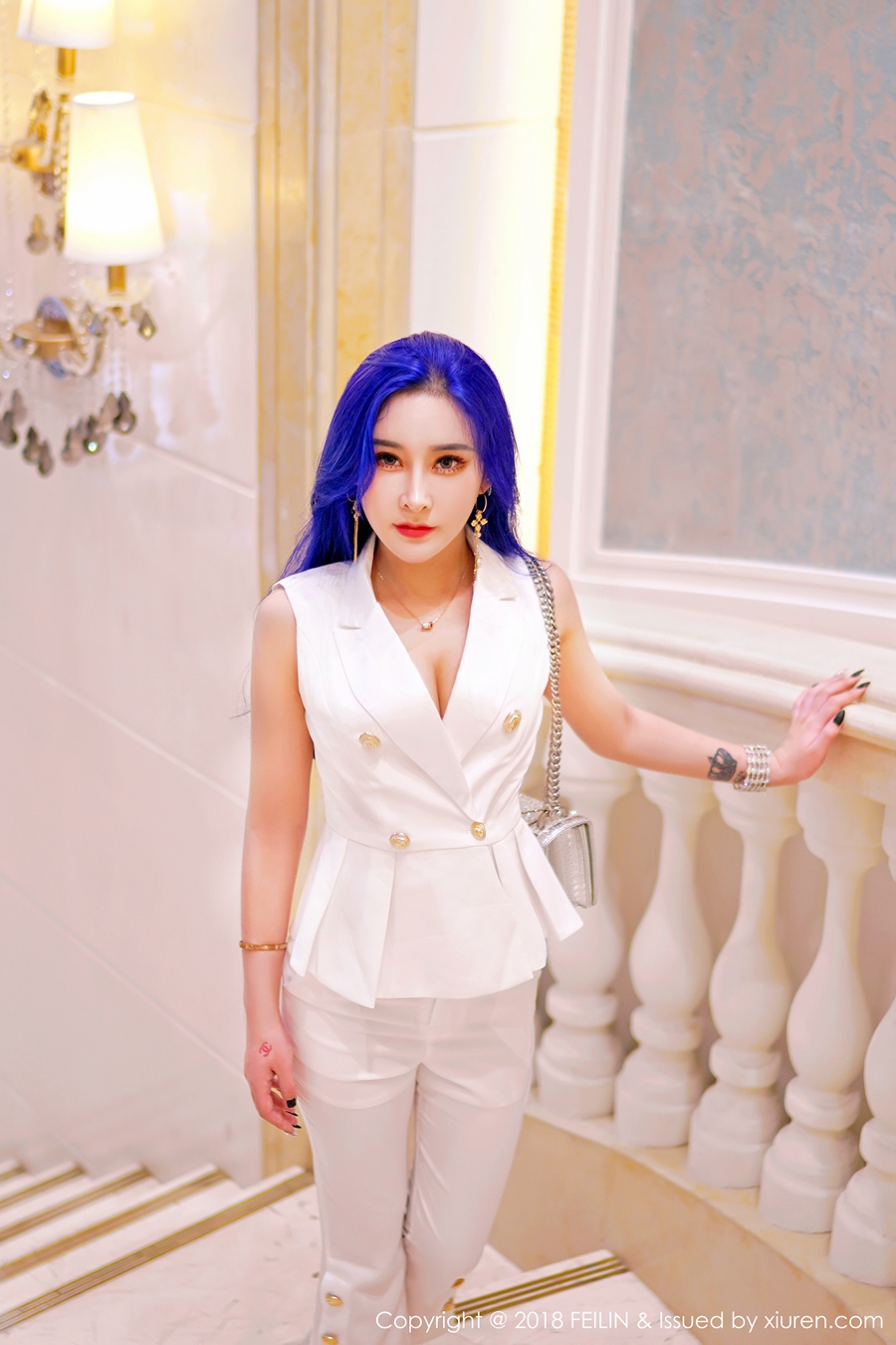 [FEILIN嗲囡囡]FL20180823VOL0159 2018.08.23 VOL.159 喵莫儿[38+1P/130M]