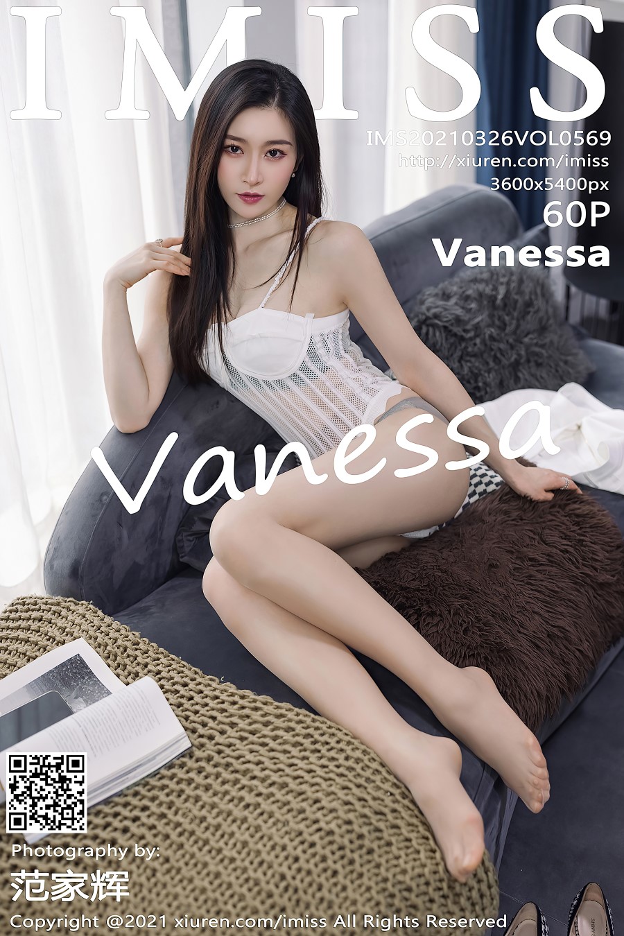 [IMiss爱蜜社]2021.03.26 VOL.569 Vanessa[60+1P/548MB]