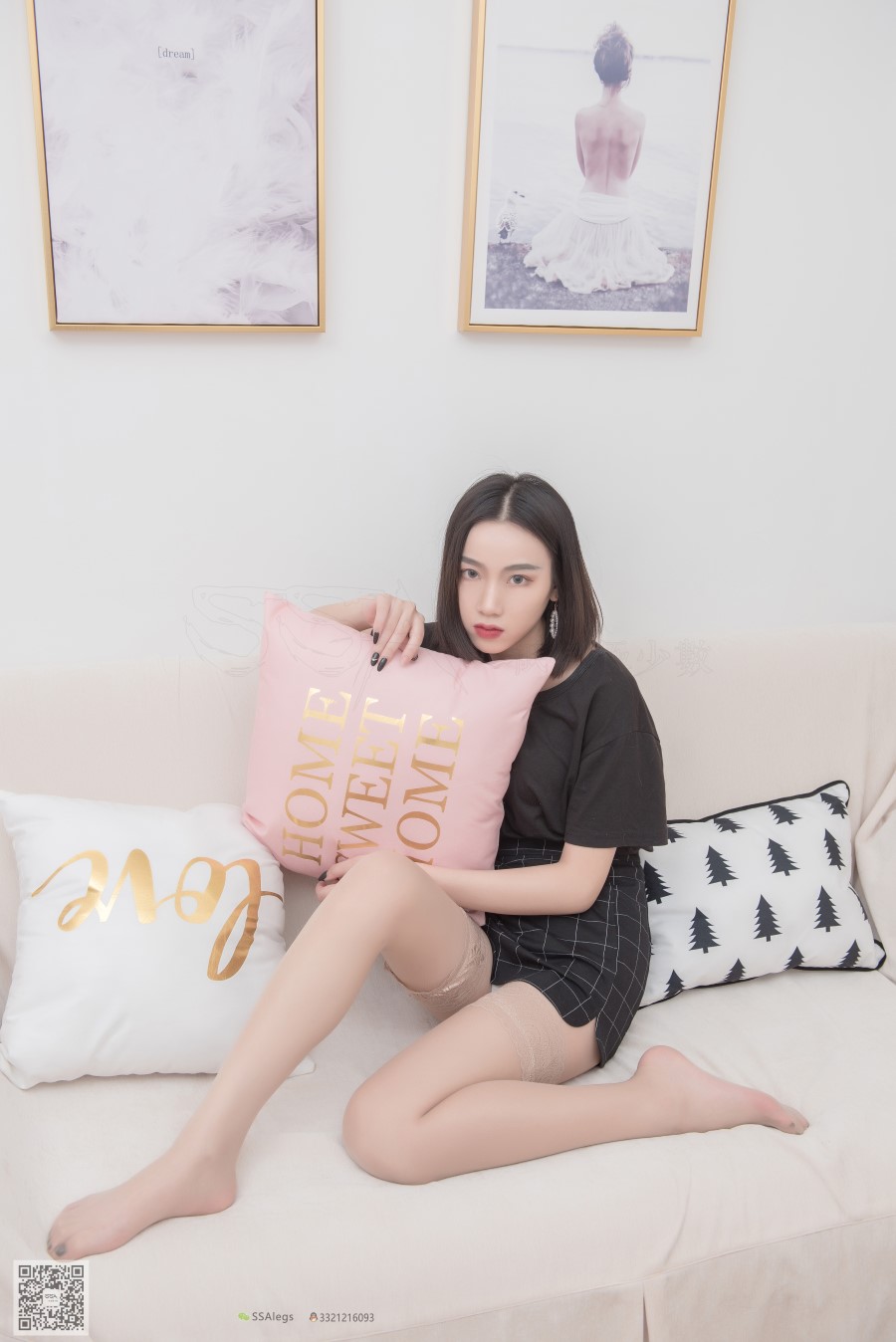 [SSA丝社]超清写真 NO.031 大大 邻家美腿大大的长筒肉丝 [99P/1.14GB]