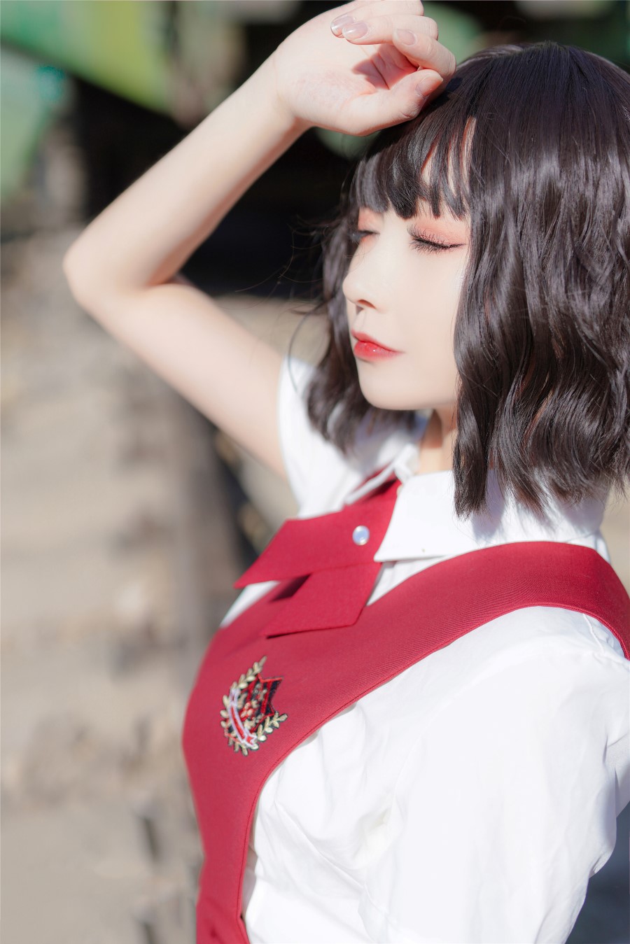 [喵糖映画]VOL.444 红色JK裙 [39P/107MB]