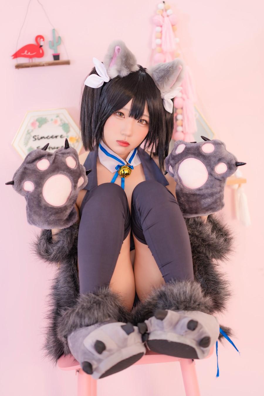 动漫博主 Mime弥美 - プリズマ 衛宮 美遊 黒・猫ver [28P/311MB]