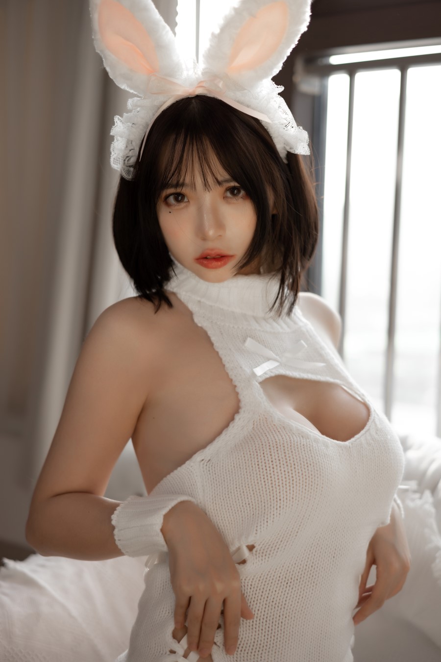 疯猫ss – 白色毛衣 [49P/549MB]