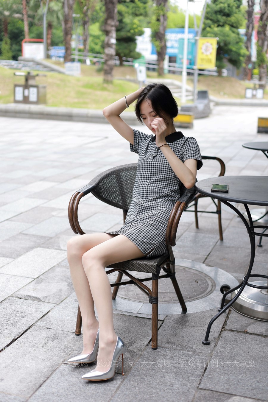 [IESS异思趣向] 耽丝 210728 小六的格子短裙 [90P/127MB]