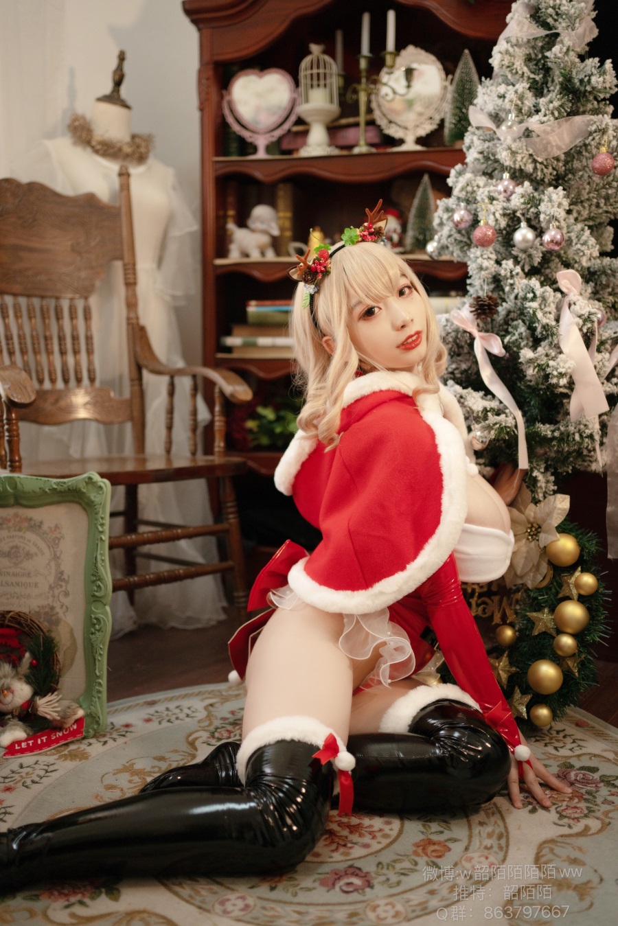 小姐姐私房 韶陌陌 – 圣诞 [30P/184MB]