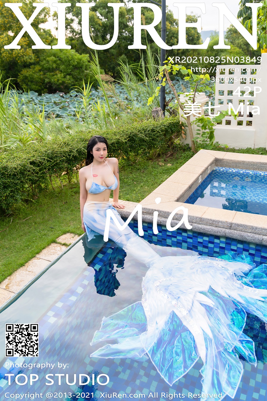 [Xiuren秀人网]2021.08.25 NO.3849 美七 Mia [42+1P/564MB]