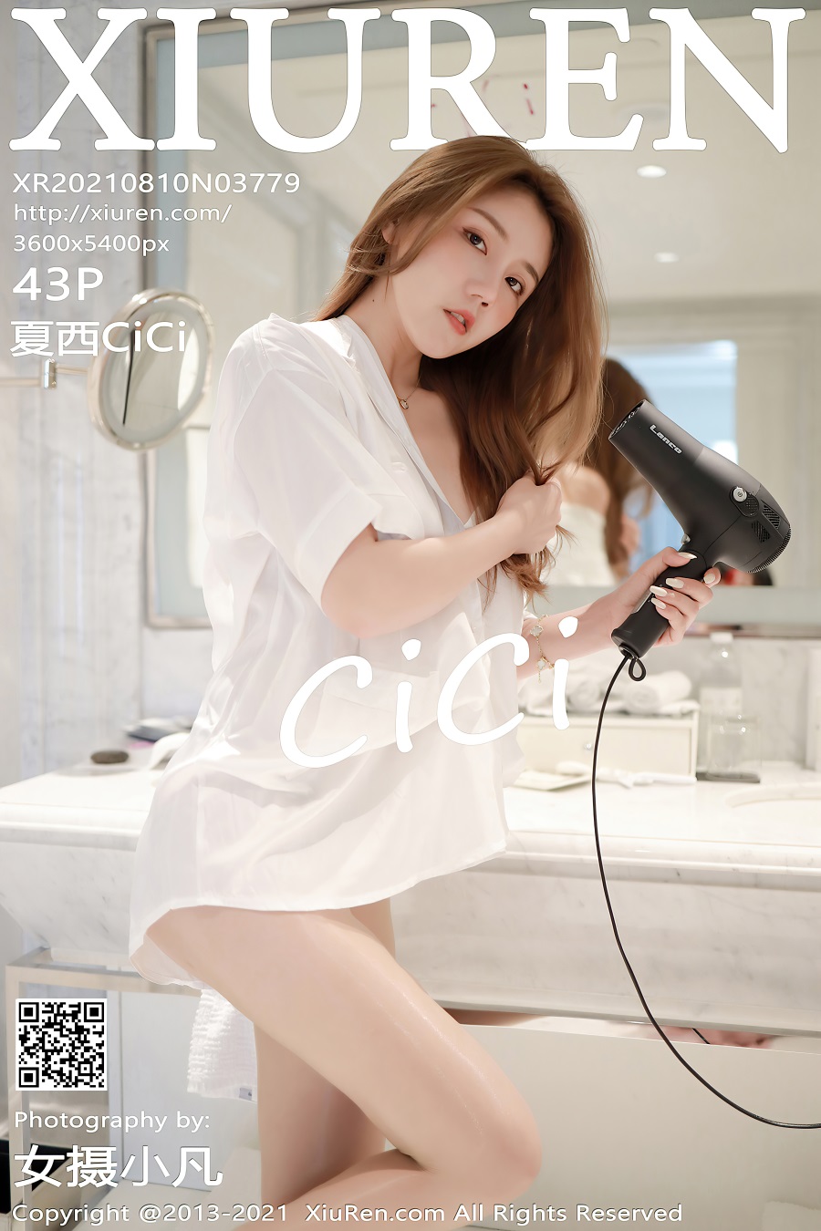 [Xiuren秀人网]2021.08.10 NO.3779 夏西CiCi [43+1P/413MB]