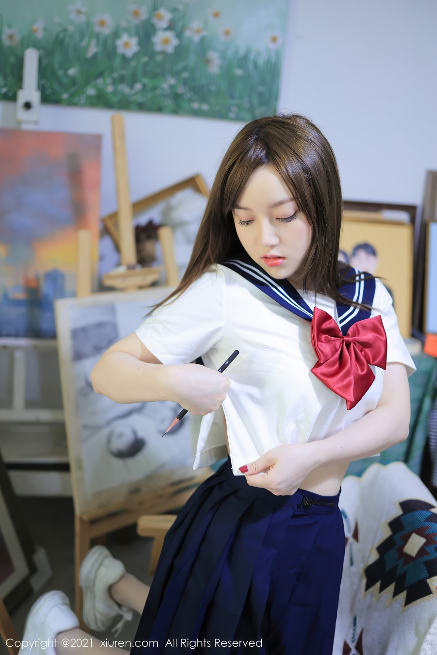 [Xiuren秀人网]2021.09.17 NO.3963 豆瓣酱 [43+1P/350MB]