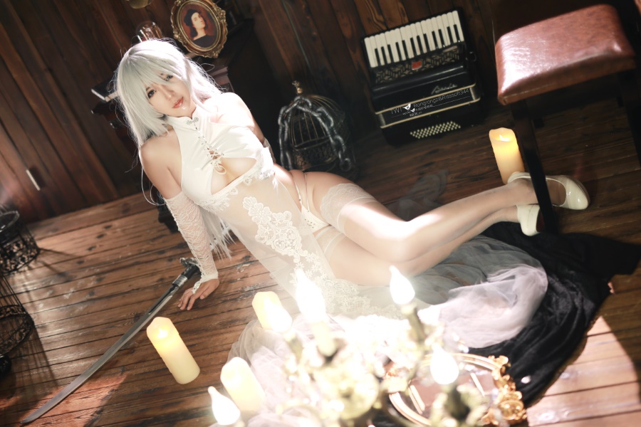 小容仔咕咕咕w&#038;前羽 尼尔2B双人旗袍[72P/652MB]