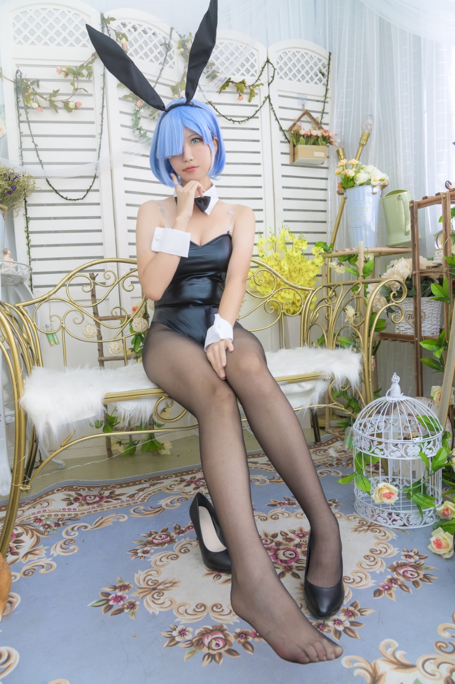 大米米球 – 蕾姆兔女郎 [32P/1V/299MB]