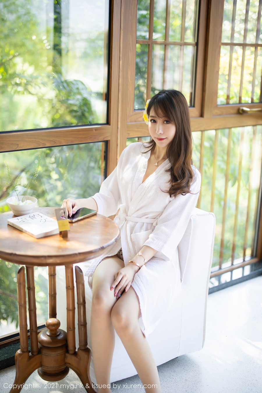 [MyGirl美媛馆]2021.11.03 VOL.613 白色镂空服饰 水水er [58+1P/523MB]