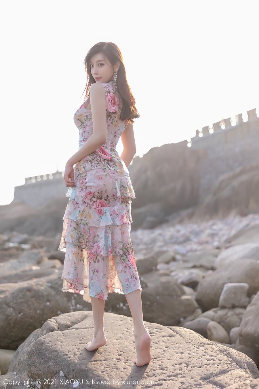 [XIAOYU语画界]2021.11.09 VOL.650 美腿翘臀碎花裙 杨晨晨Yome [79+1P/688MB]