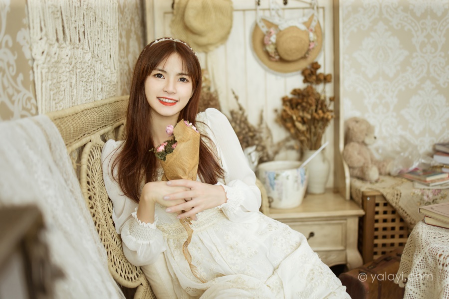 [YALAYI雅拉伊] 2021.11.29 NO.870 花白裙 茹莎 [47P/494MB]