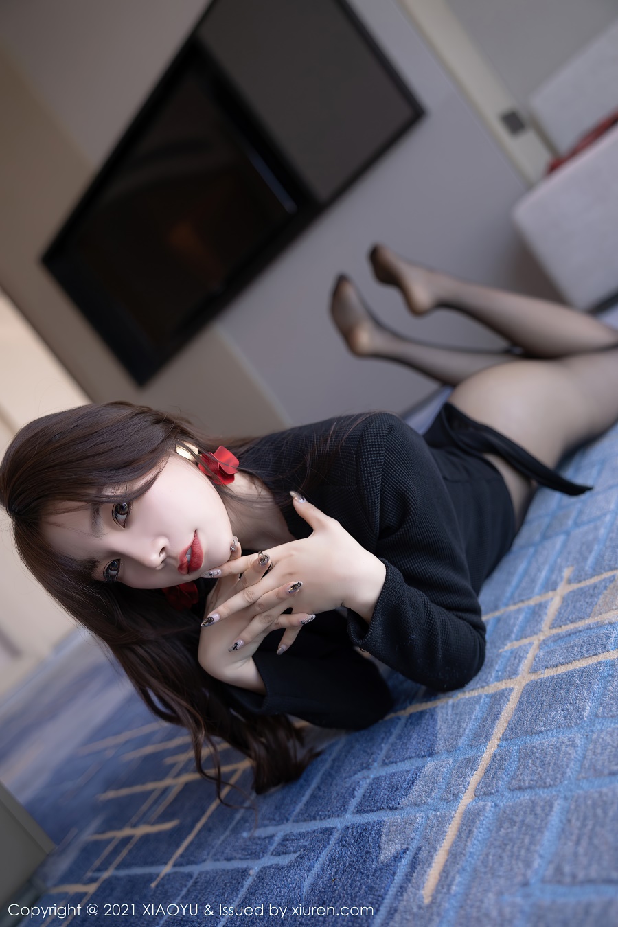 [XIAOYU语画界]2021.11.08 VOL.649 独特魅力的皮裙与魅惑黑丝 芝芝Booty [66+1P/627MB]