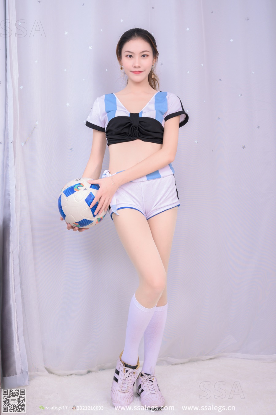 [SSA丝社]超清写真 NO.276 素素这才是我想要的足球(上) [129P/1.90GB]