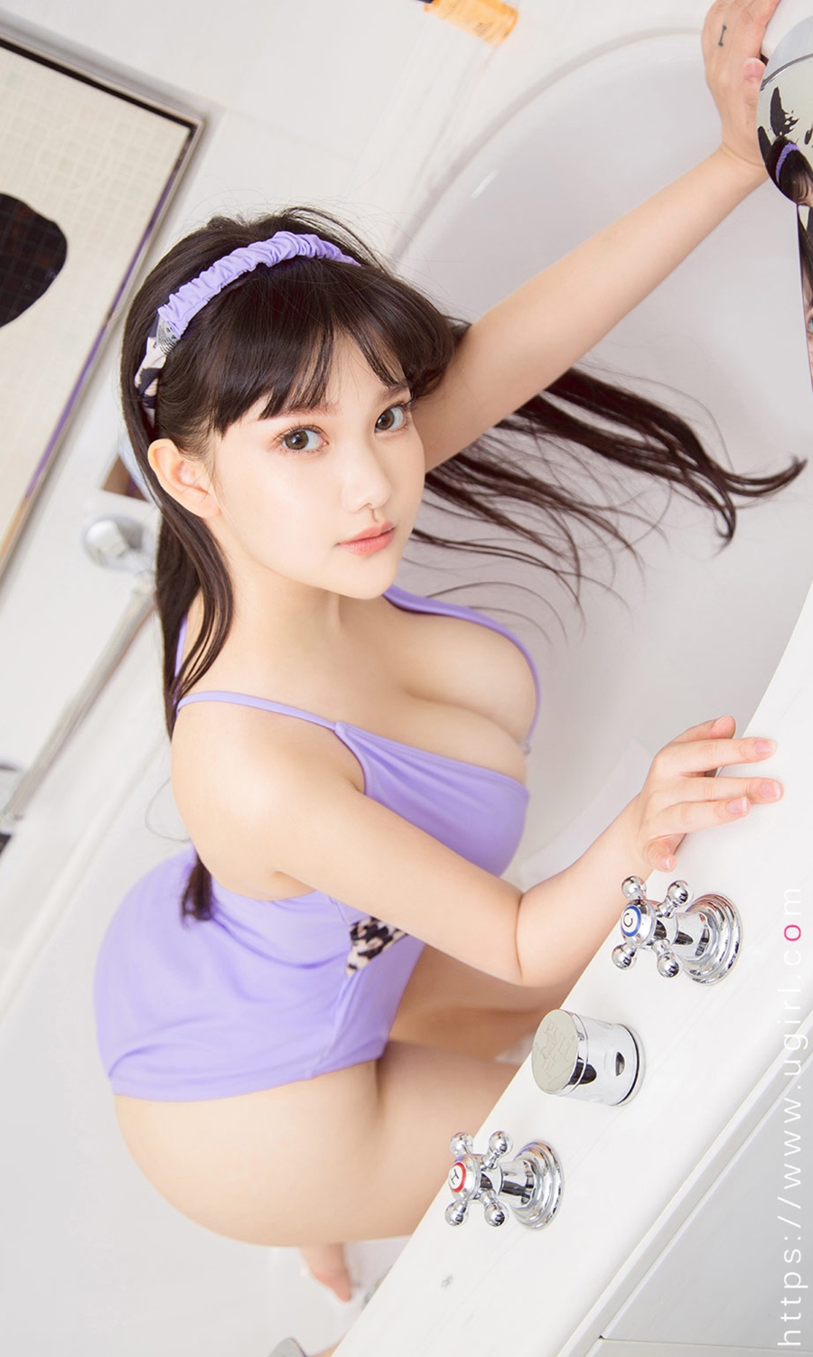 [爱尤物]2022 NO.2267 小尤奈 紫色甜心 [35P/30MB]