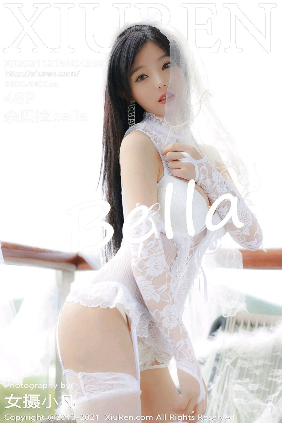 [Xiuren秀人网]2021.12.15 NO.4339 白色蕾丝性感礼服 佘贝拉Bella [48+1P/383MB]