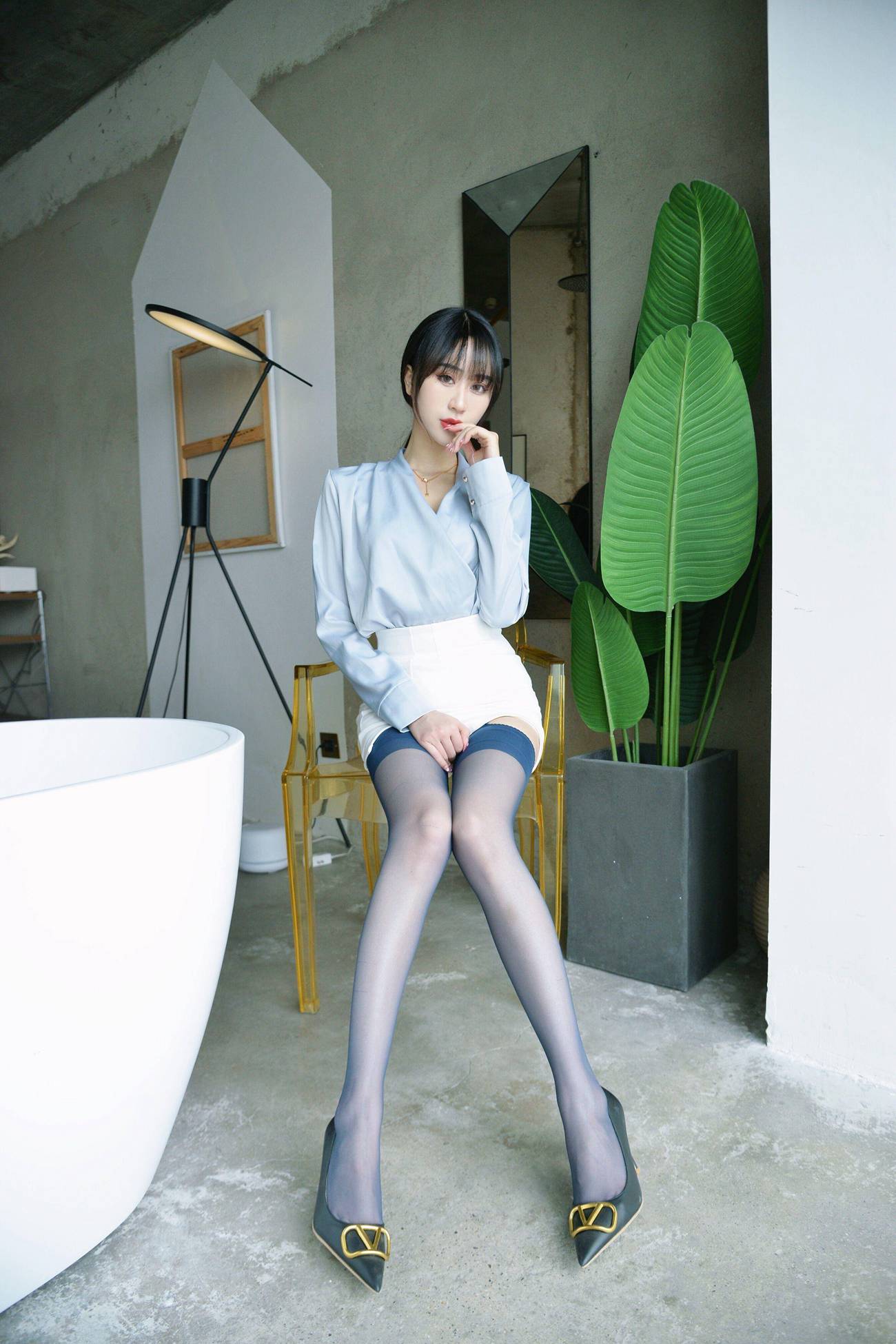 [我丝你想]MX028 美西 蓝色妖姬 [60P/50MB]