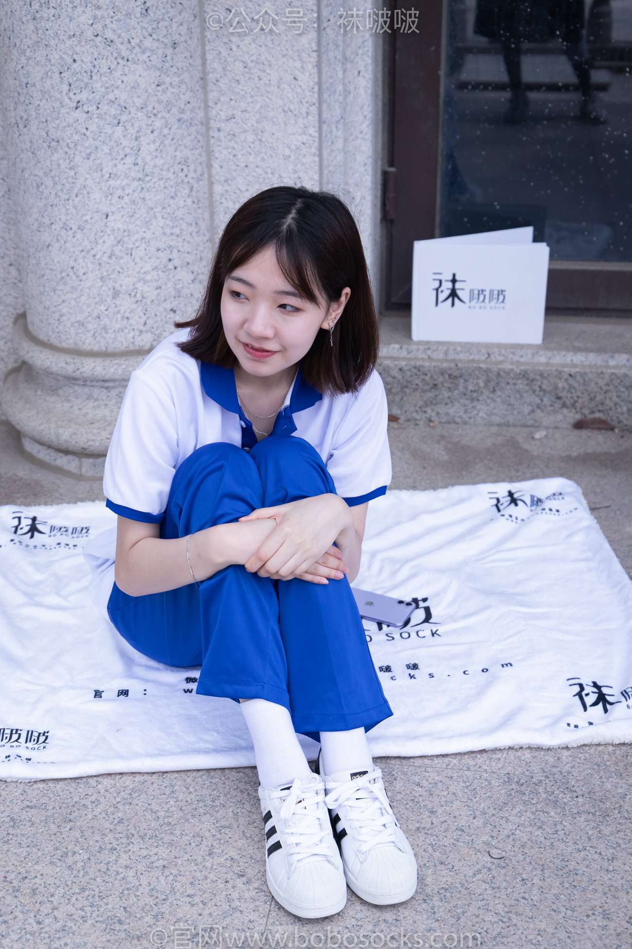 [BoBoSocks袜啵啵]NO.022 小甜豆-校服、贝壳头、白棉袜、肉丝 [140P/1V/6.34GB]