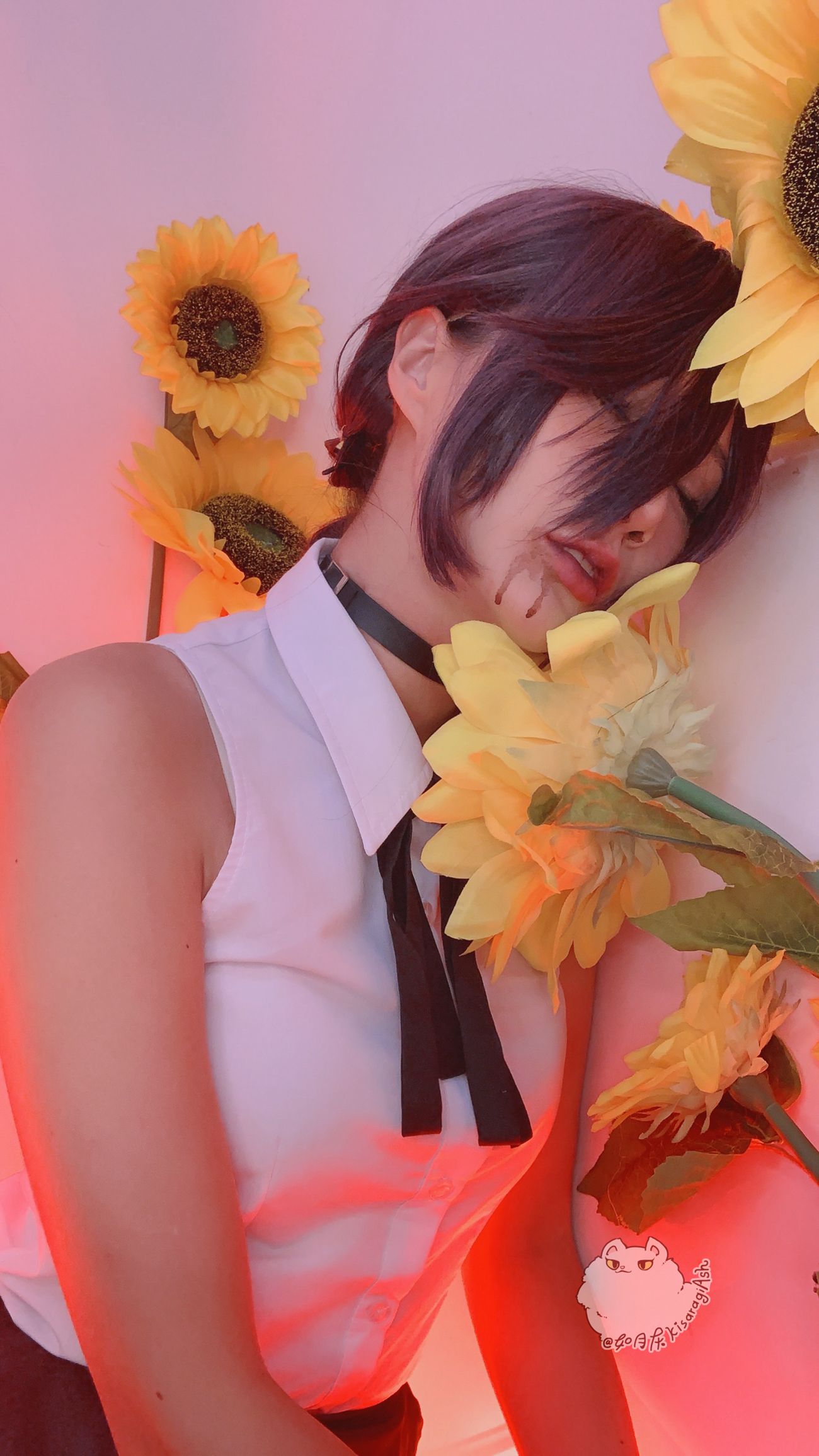 动漫博主 如月灰 – 电锯人REZE [34P/110MB]