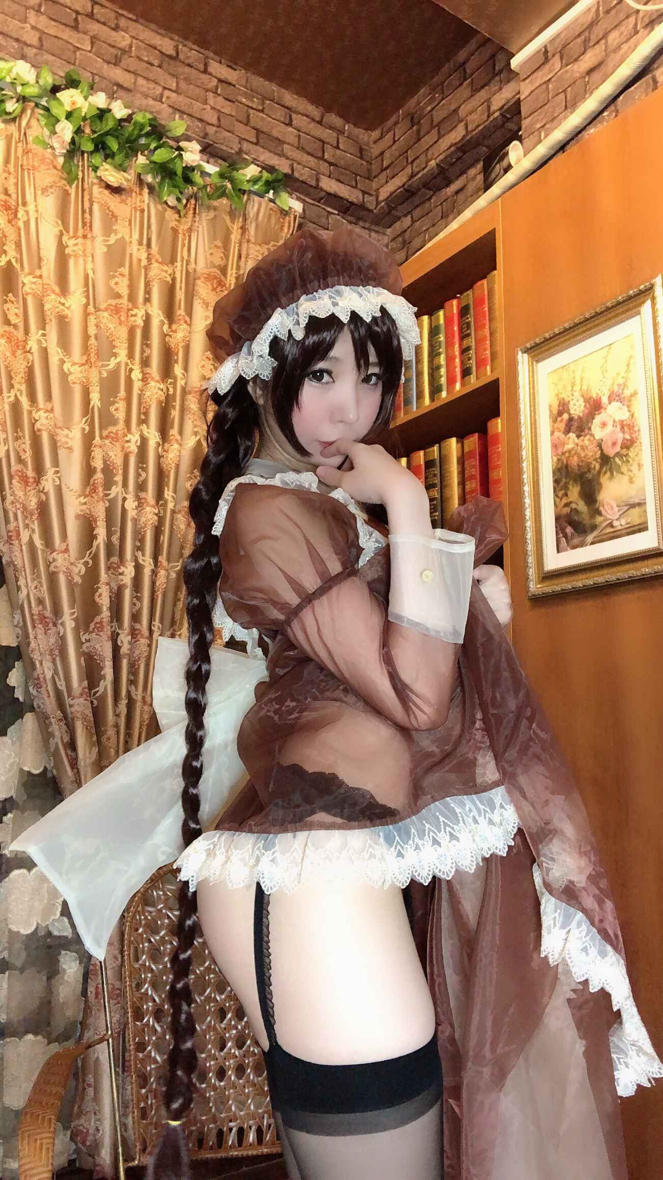 鹿野希 – 透明女仆 [97P/5V/299MB]