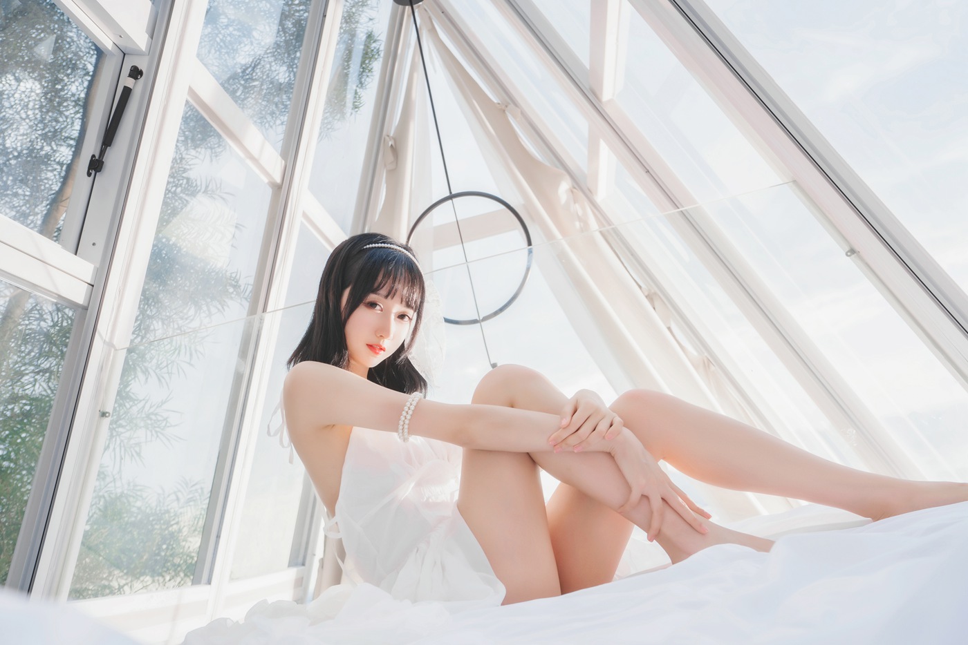 萌系小姐姐木绵绵OwO - 水波温柔 [24P/436MB]