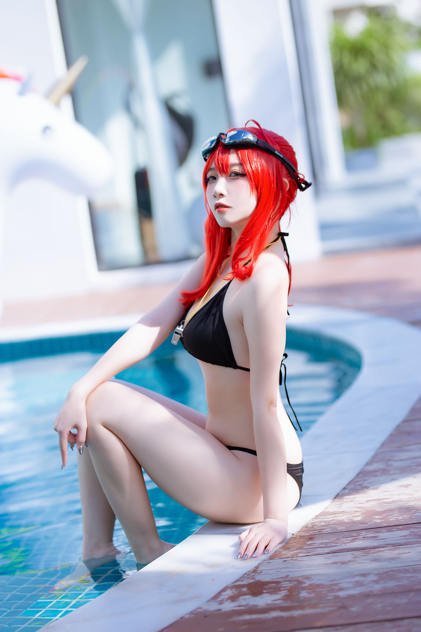 二佐Nisa – 碧蓝航线 扎拉泳装 [14P/269MB]