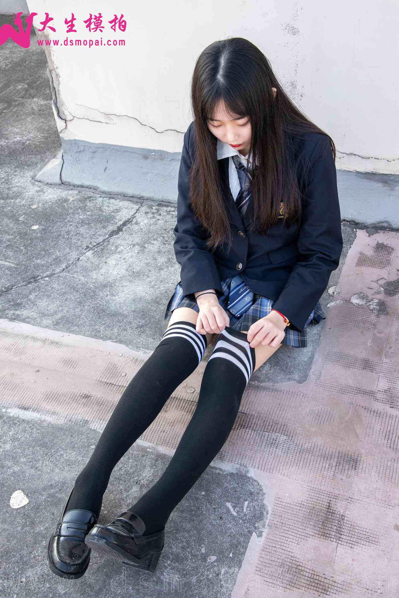 大生模拍 NO.264 丹丹 可爱学院风少女 [55P/666MB]