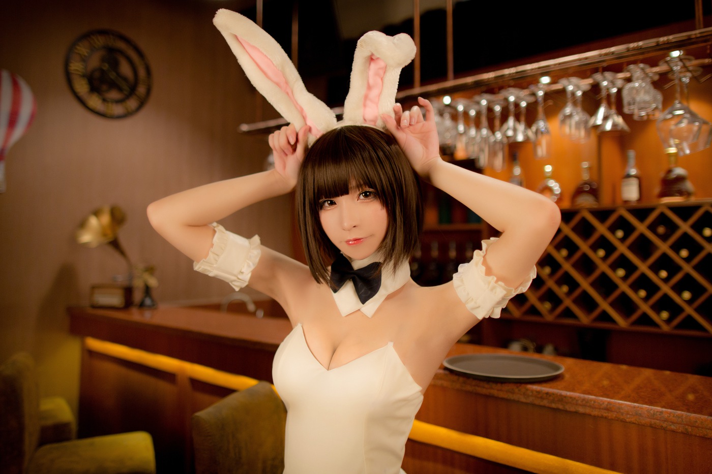 拼音拼嘤嘤 - 加藤惠兔女郎[9P/77.5MB]