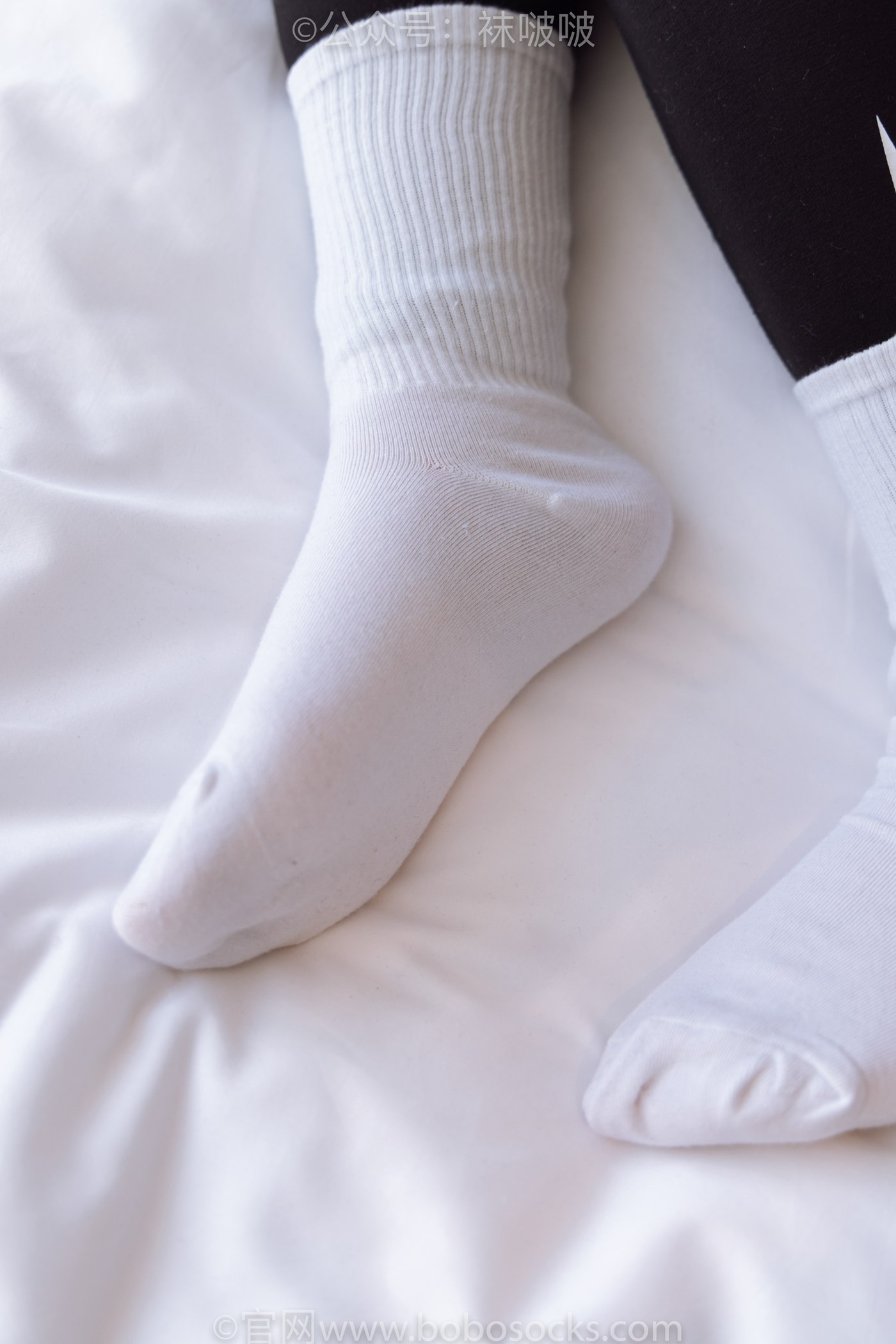 [BoBoSocks袜啵啵]NO.059 砂糖-AJ板鞋、白棉袜、裸足 [142P/1V/6.72GB]